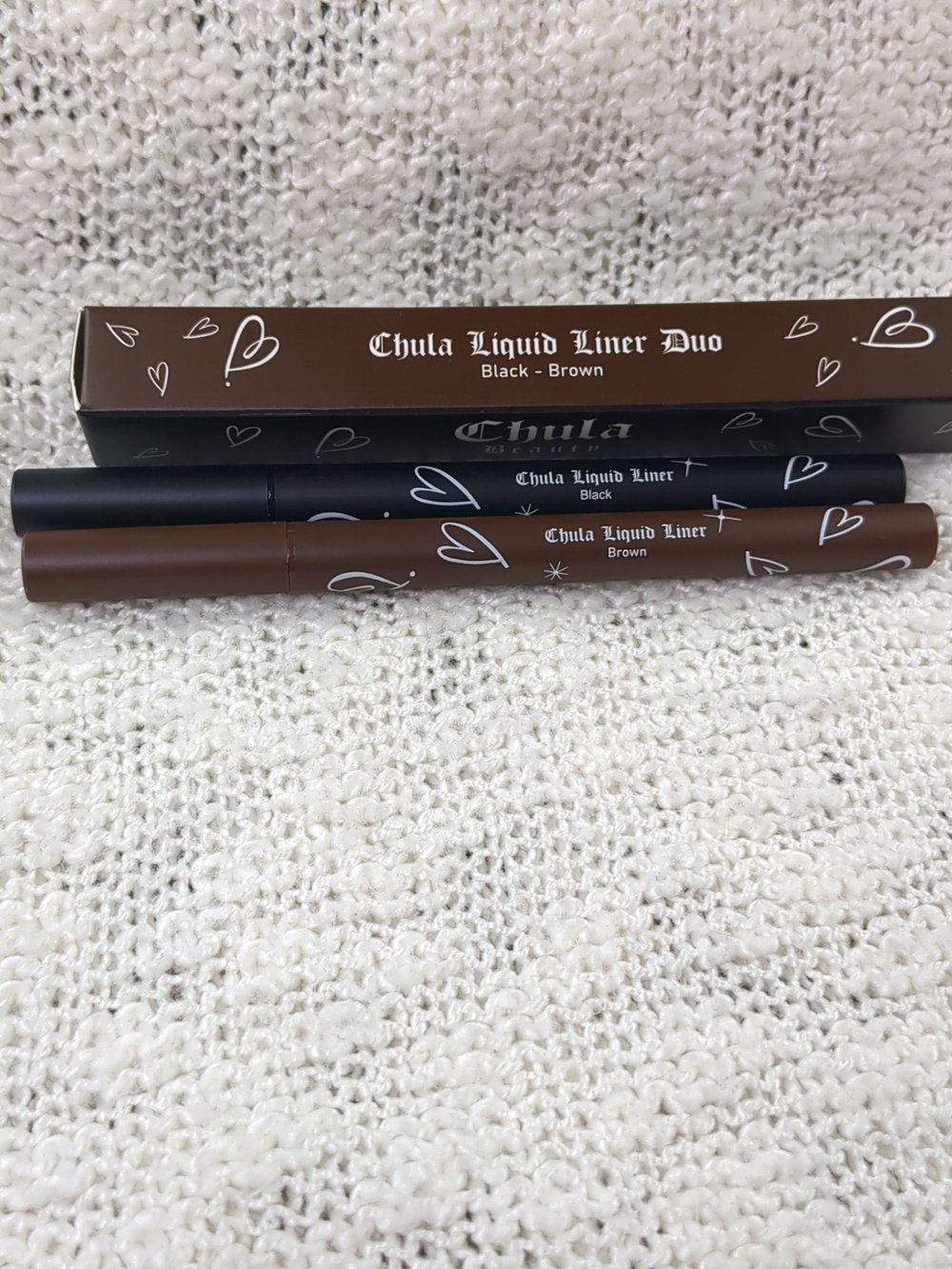 Chula Beauty Chula Liquid Liner Duo (Black/Brown), 2x 0.8g/0.028oz - Picture 6 of 9